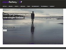 Tablet Screenshot of charmfactory.co.uk